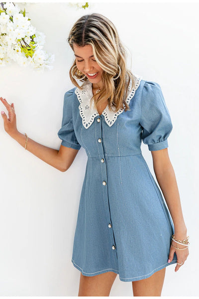 Vestido Vintage Avental
