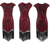 Vestido Charleston Anos 20 Vermelho