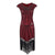 Vestido Charleston Anos 20 Vermelho