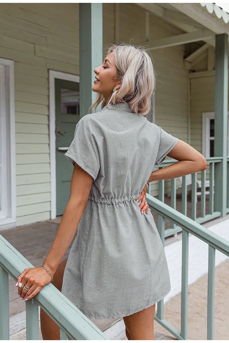 Vestido Camisa Vintage