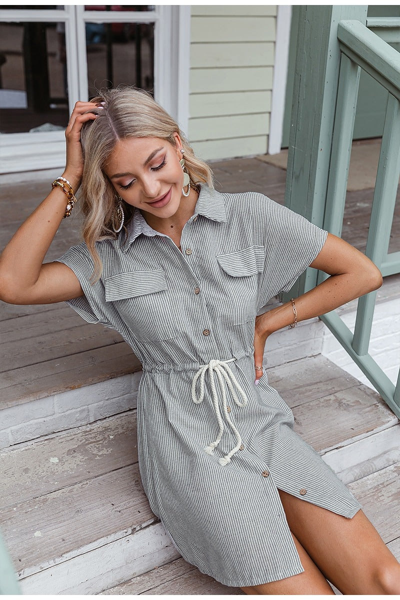 Vestido Camisa Vintage