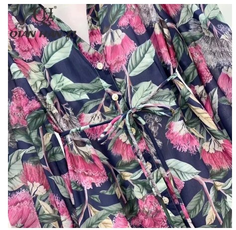 Minivestido Floral Anos 40