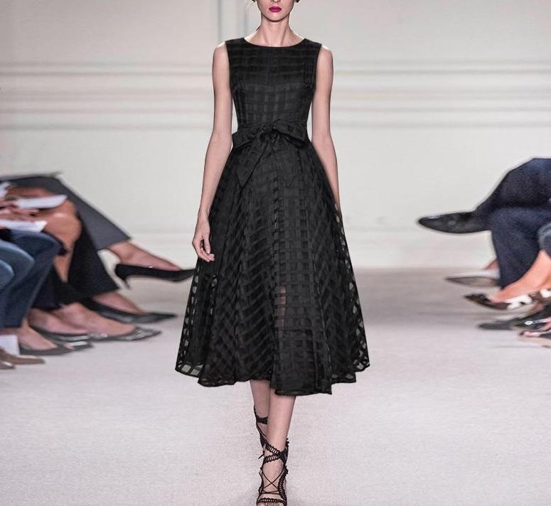 Vestido De Baile Preto Vintage