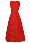 Vestido De Baile Vermelho Vintage