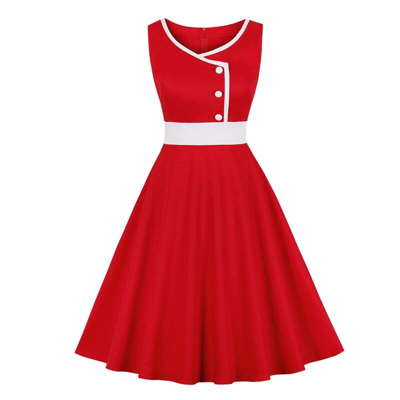 Vestido De Cerimônia Vermelho Anos 50