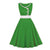 Vestido Formal Verde Anos 50