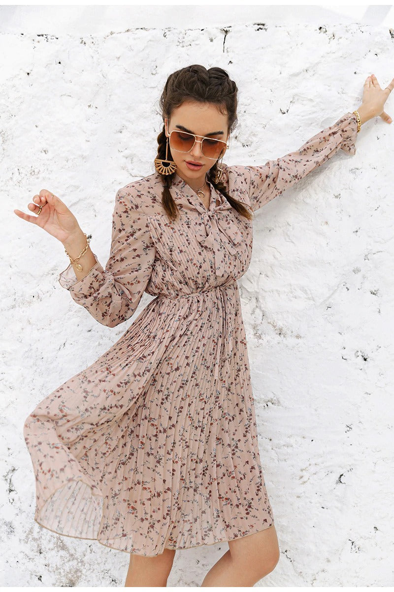 Vestido De Cerimônia Vintage Floral