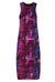 Vestido De Festa Colorido Dos Anos 70