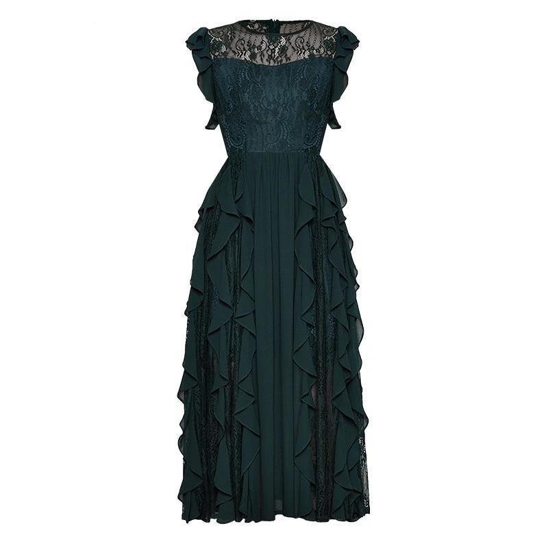 Vestido De Noite De Alta Costura Vintage