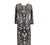 Vestido De Noite Estilo Gatsby Bege