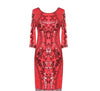 Vestido De Noite Estilo Gatsby Vermelho