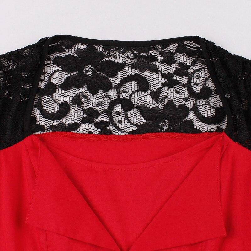 Vestido De Noite Vermelho Rockabilly Vintage