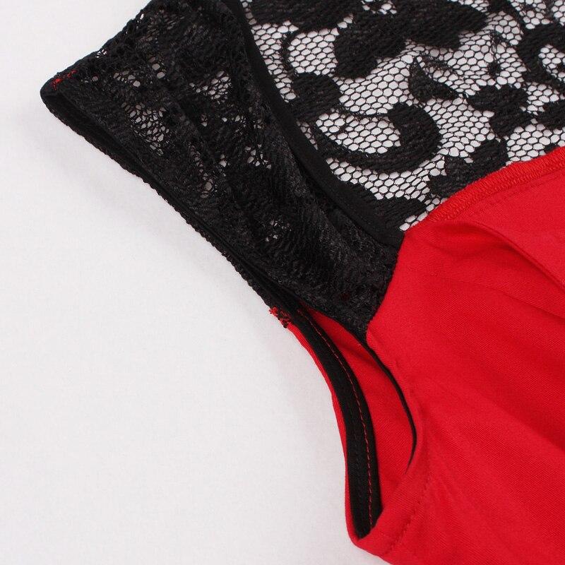 Vestido De Noite Vermelho Rockabilly Vintage