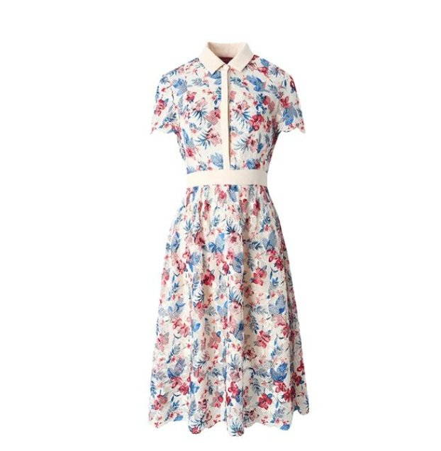 Vestido De Verão Anos 40