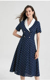 Vestido Vintage De Bolinhas