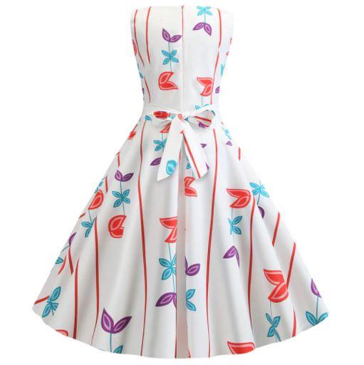 Vestido Simples Dos Anos 50