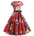 Vestido Vintage Artístico Flare