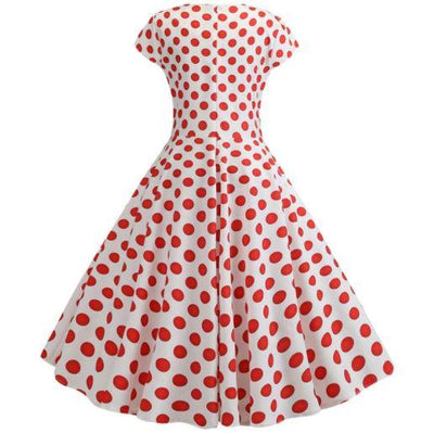 Vestido Elegante E Super Fofo Dos Anos 50