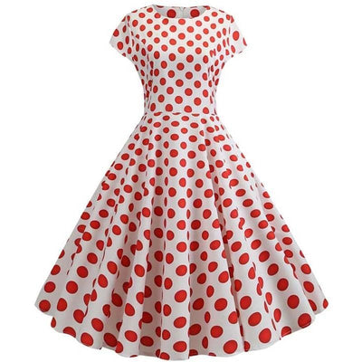 Vestido Elegante E Super Fofo Dos Anos 50