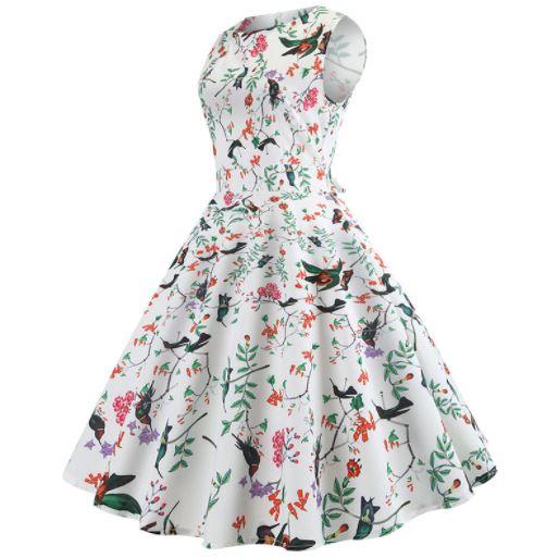 Vestido Feminino Chique Anos 50