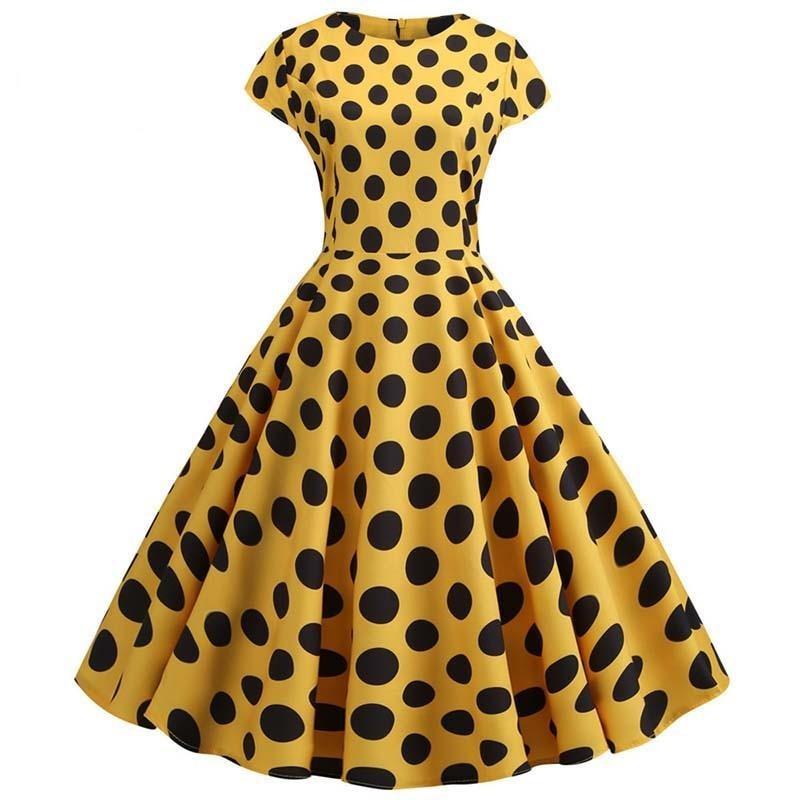 Vestido Rockabilly Anos 50