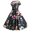 Vestido Pin-Up Dos Anos 50