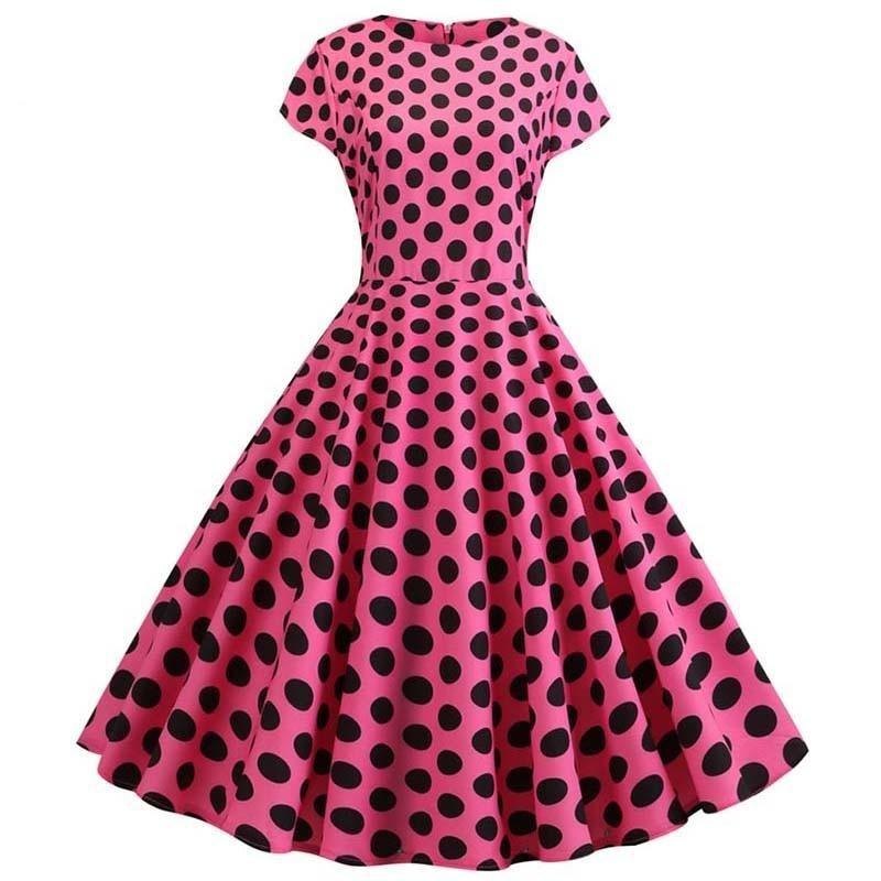 Vestido Retrô Anos 50