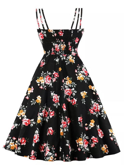 Vestido De Menina Rockabilly Dos Anos 50