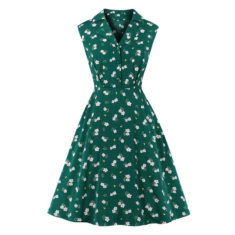 Vestido Bainha Dos Anos 50 Verde