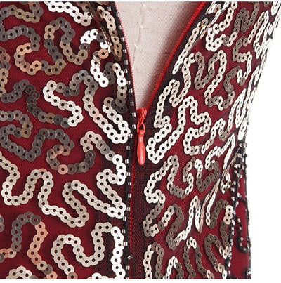 Vestido Gatsby - Vermelho Charleston