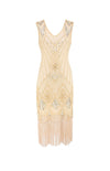 Vestido Chique Marfim Gatsby