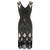 Vestido Chique Gatsby Preto