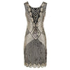 Vestido Gatsby Curto Marfim