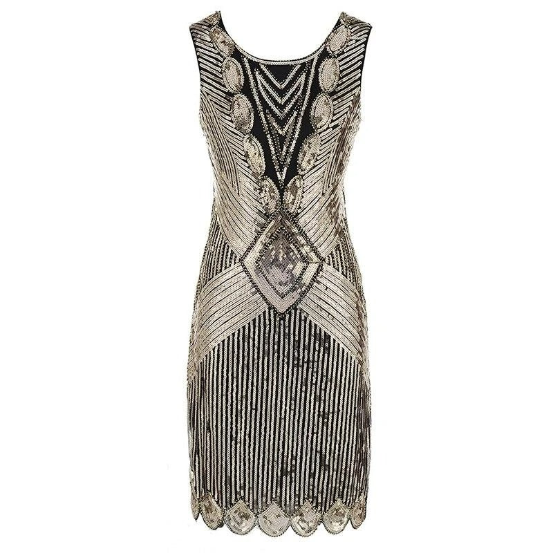 Vestido Gatsby Curto Marfim