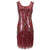Vestido Curto Vermelho Gatsby