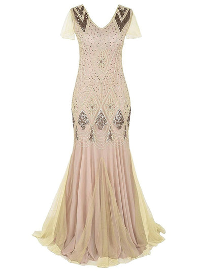 Vestido Longo Gatsby De Alta Costura Marfim