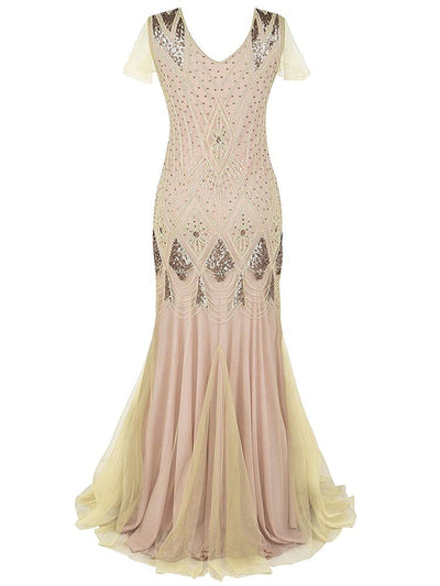Vestido Longo Gatsby De Alta Costura Marfim