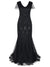 Vestido Gatsby Longo Alta Costura Preto