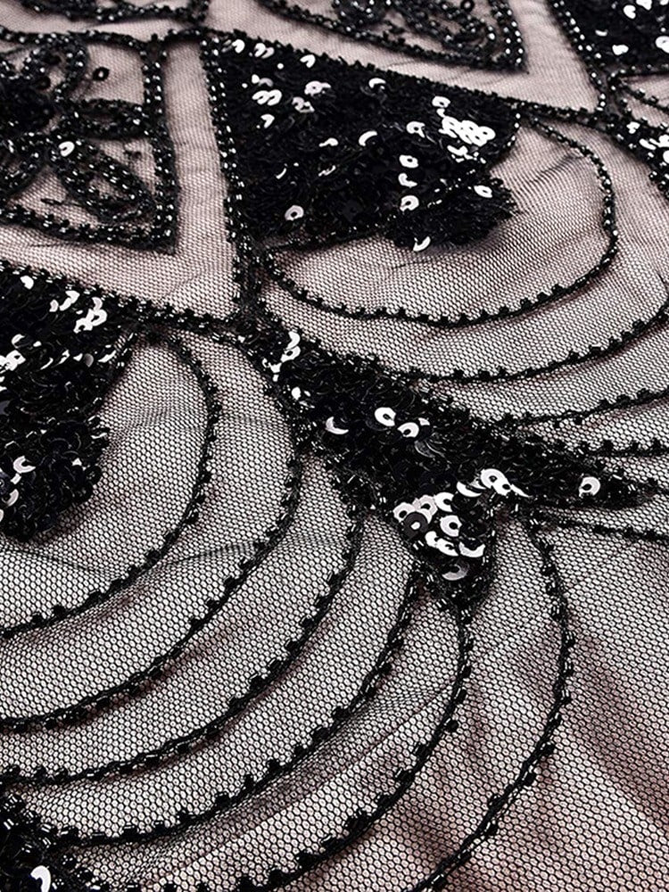 Vestido Longo Gatsby Rosa Alta Costura