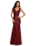 Vestido De Noiva Gatsby - Borgonha