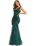Vestido De Casamento Gatsby Verde Esmeralda