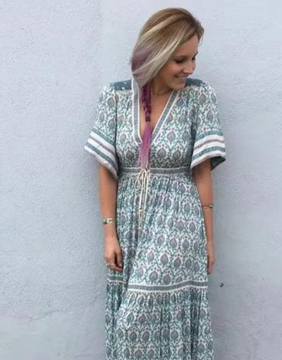 Vestido Plus Size Anos 70