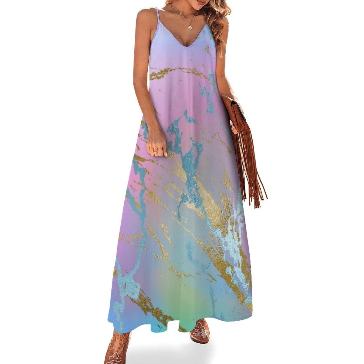 Vestido Hippie Chique Plus Size