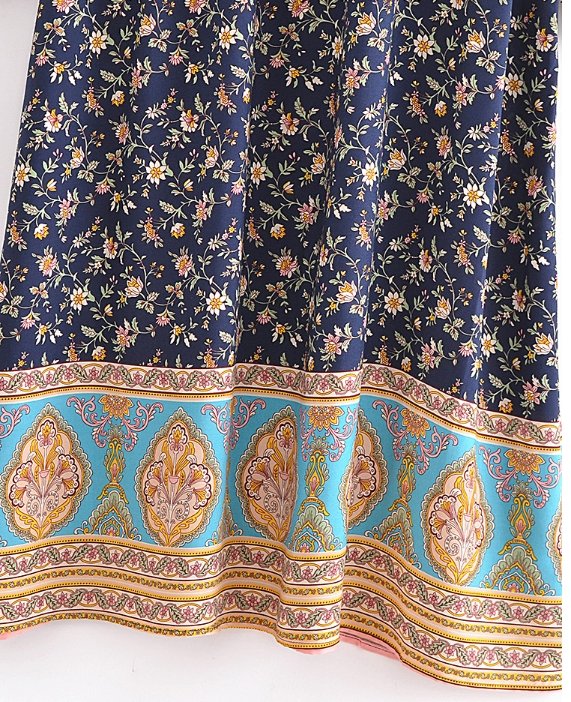 Vestido Longo Vintage Dos Anos 70