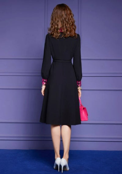 Vestido Longo Floral Vintage