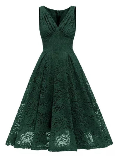 Vestido De Noiva Verde Anos 50