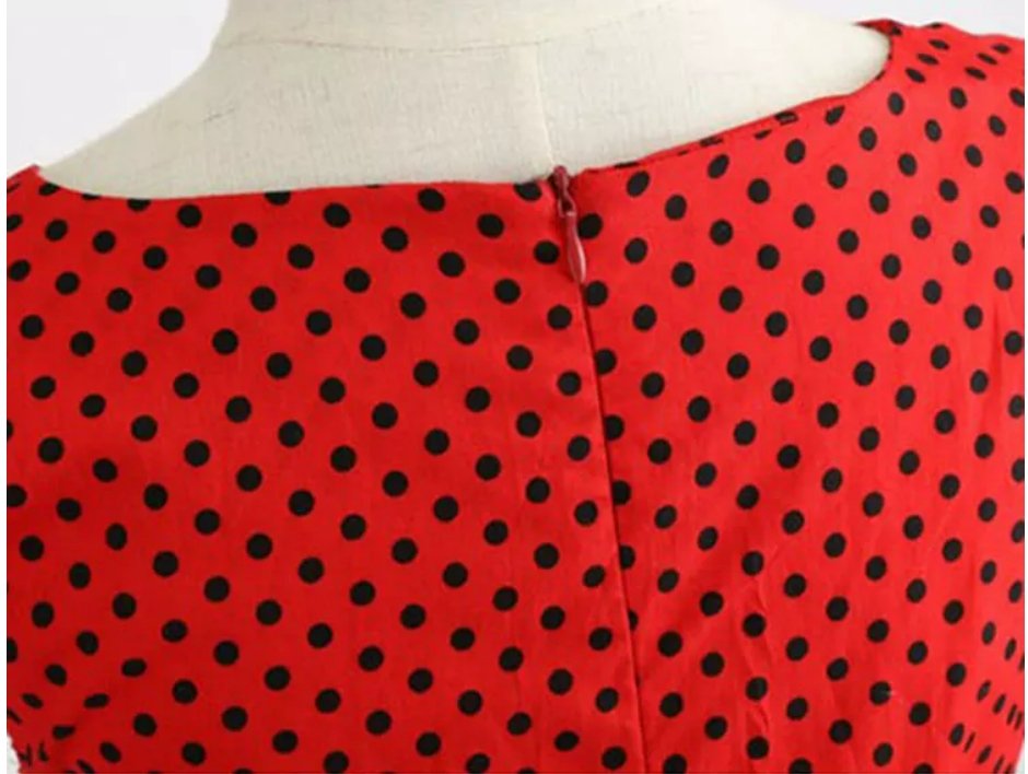 Vestido Pin Up Vermelho Dos Anos 50