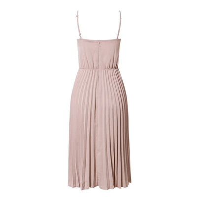 Vestido Vintage Plissado