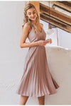 Vestido Vintage Plissado