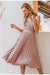 Vestido Vintage Plissado